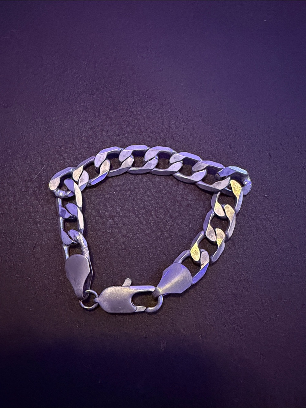 Chunky Silver Chain Bracelet